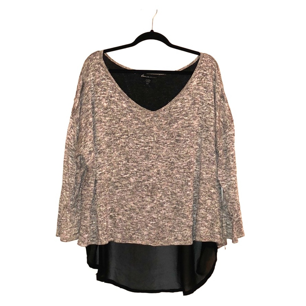 Lane Bryant Open Back Blouse